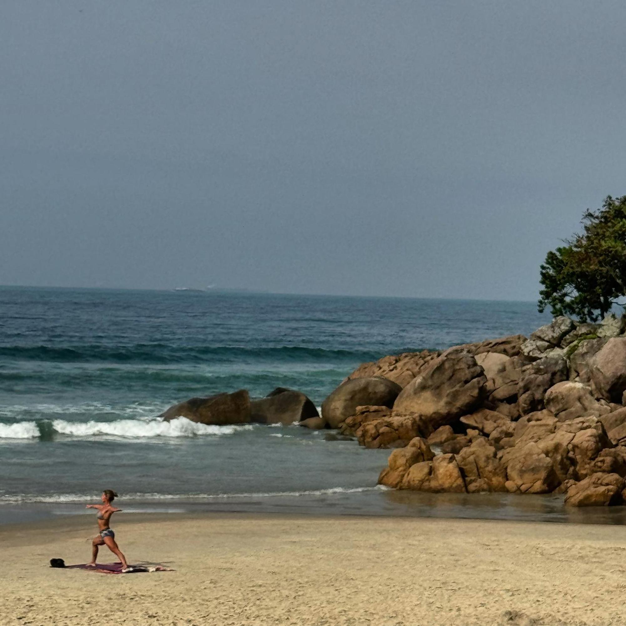 Tombo Beach Yoga E Bem-Estar Guarujá Dış mekan fotoğraf